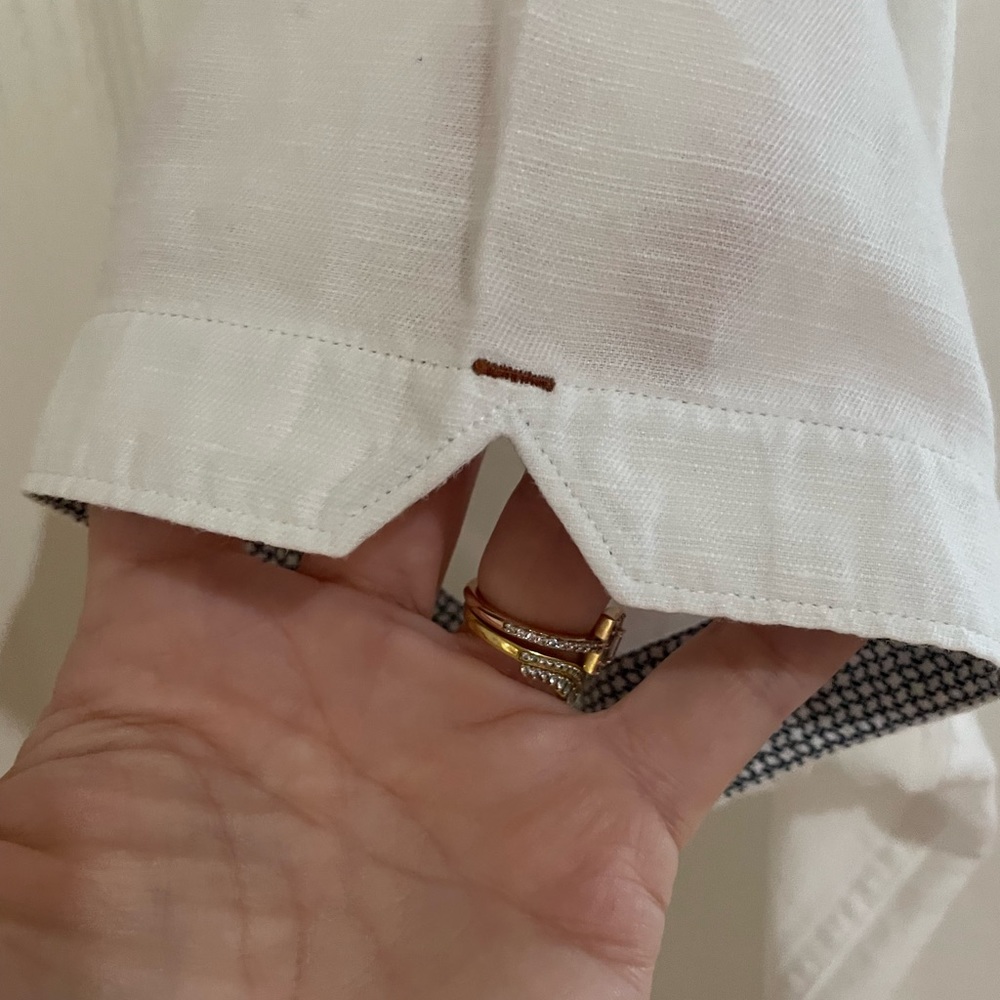 Ted Baker London Linen Blend Button Down - Picture 7 of 10